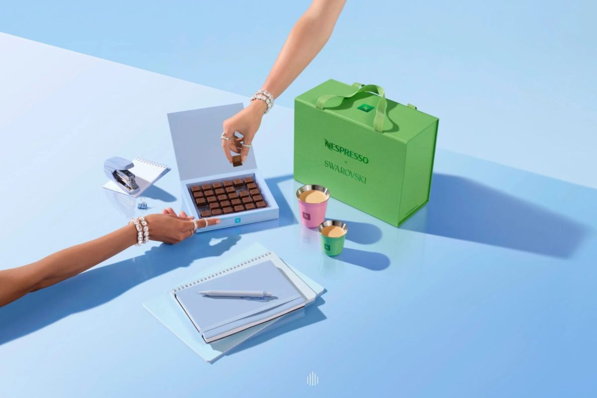 nespresso swarovski holiday coffee collection2