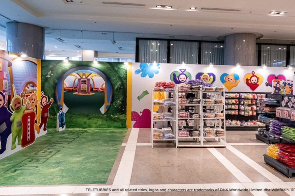 teletubbies pop up store taipei xinyi a91