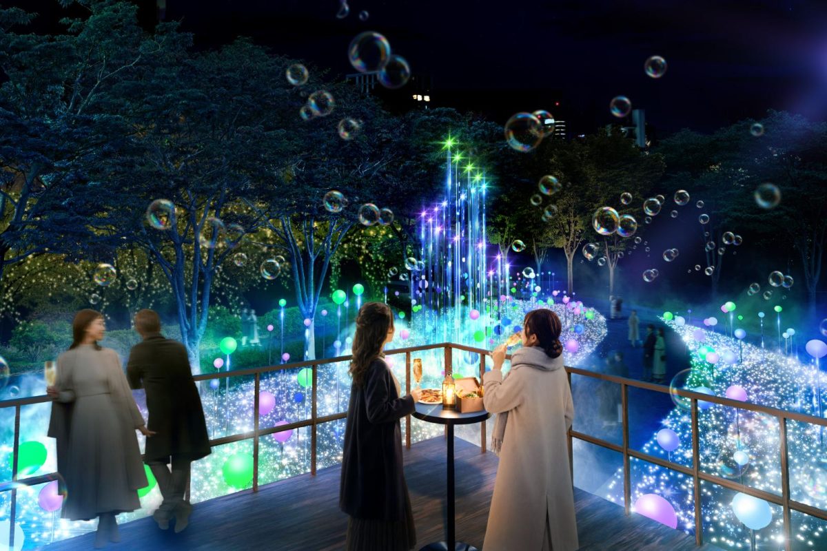tokyo midtown christmas 2026 illumination ice rink1
