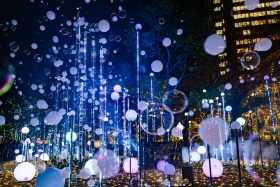 東京中城2026聖誕節登場！夢幻泡泡燈光秀、香檳酒廊與Ralph Lauren溜冰場一次看