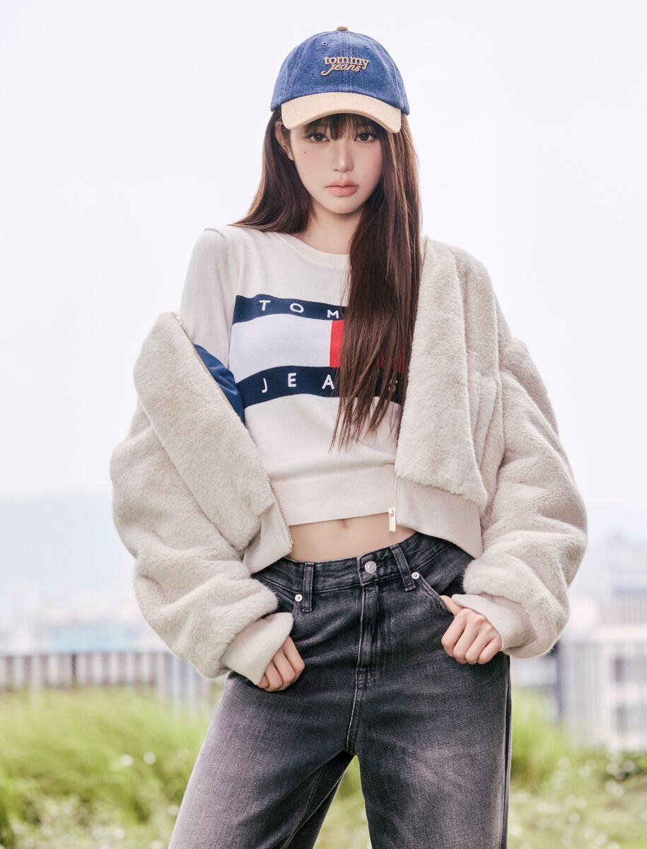 tommy jeans jang wonyoung 2026 fall campaign1
