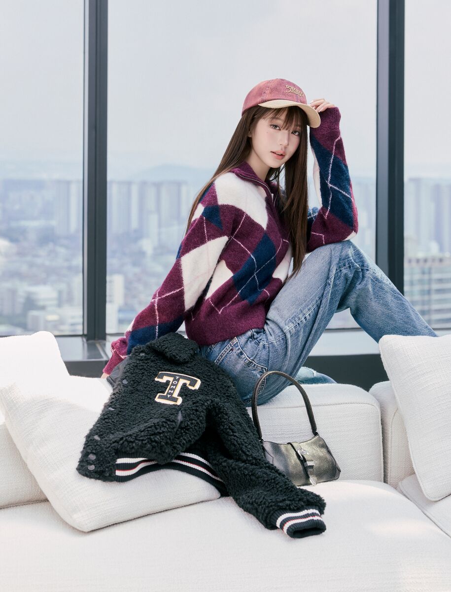 tommy jeans jang wonyoung 2026 fall campaign10