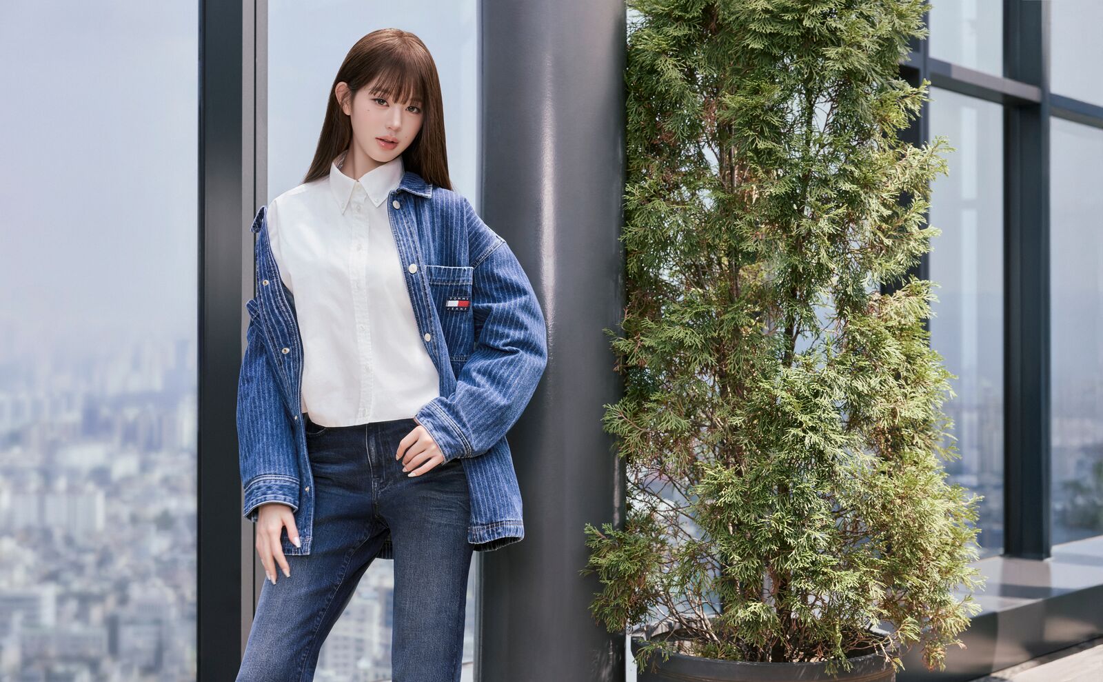 tommy jeans jang wonyoung 2026 fall campaign12