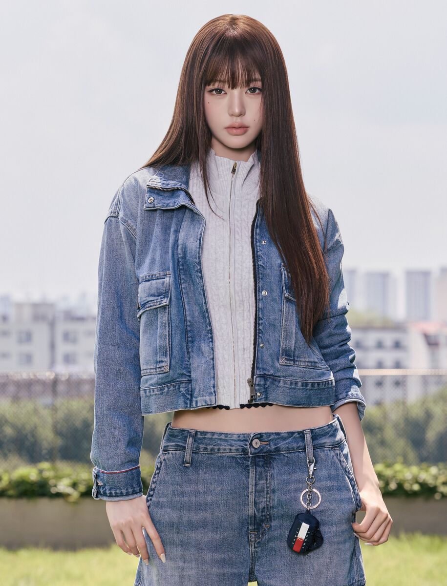 tommy jeans jang wonyoung 2026 fall campaign13