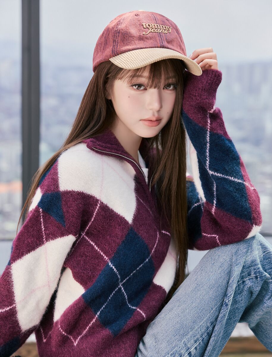 tommy jeans jang wonyoung 2026 fall campaign2